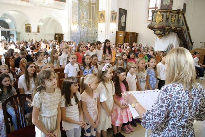 Misa zahvalnica Katoličke osnovne škole „Svete Uršule“ u varaždinskoj katedrali